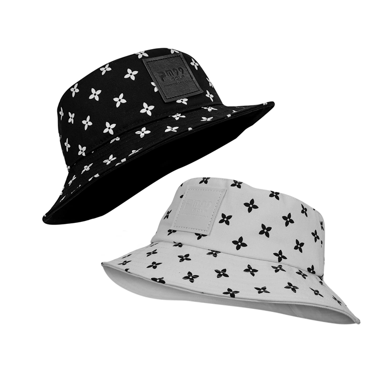 2018 Wholesale Custom Print Bucket Hat and Fishing Hats Caps with String