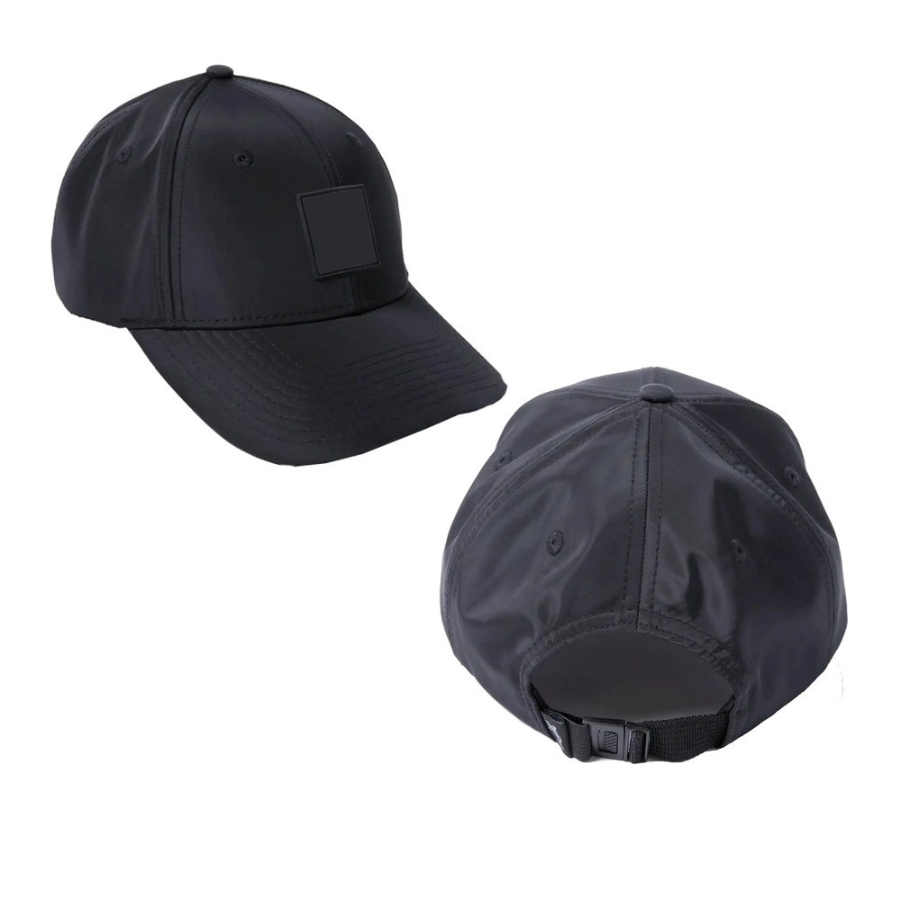 OEM Logo Unstructured 100% Nylon Snapback Cap Hat with Rope