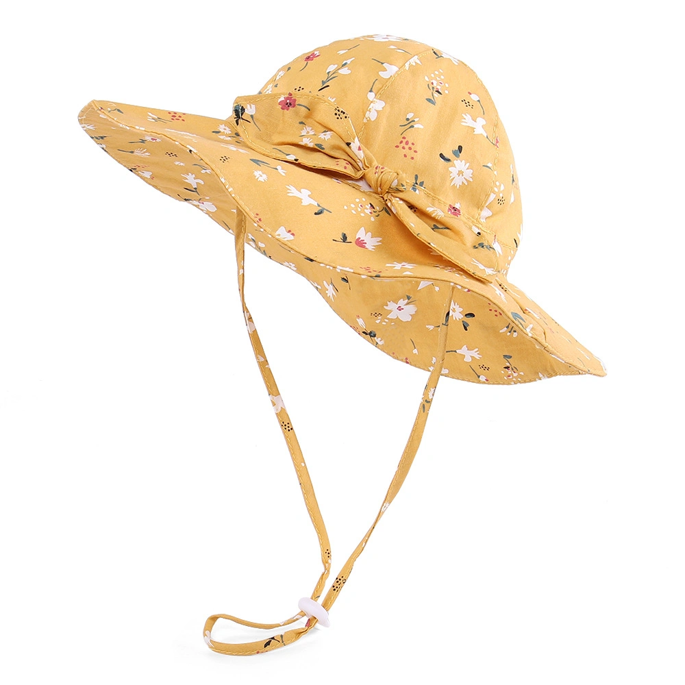 2022 European Spring Summer Children Sunscreen Beach Fisherman Sun Hat