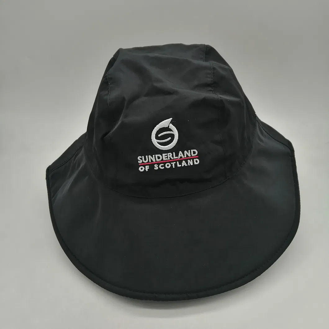 Wholesale Top Quality Waterproof Custom Design Bucket Hat with Sunderland Embroidery Logo Summer Fisherman Cap ODM OEM Factory Price