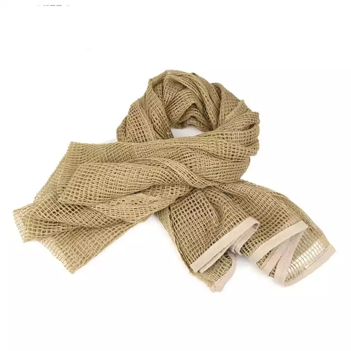 Outdoor Sports German-Camouflage Large Net Scarf Shawled Prevent Tactical Multi-Turbans