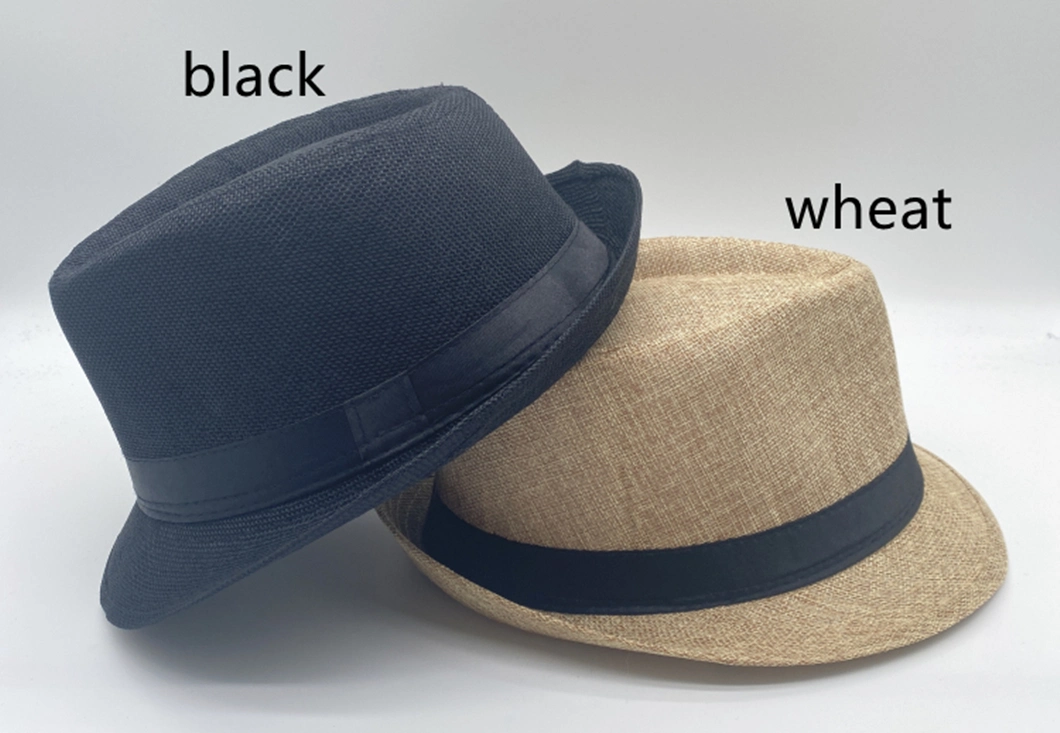 Wholesale Winter and Autumn New Wide Brim Fashion Jazz Cap Panama Vintage Felt Fedora Wool Wide Fedora Hats