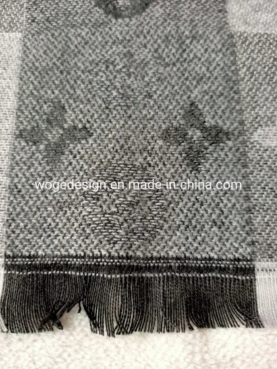 New Designer Factory Shawls Unisex Women Man Jacquard Acrylic Visccose Cashmere Winter Scarves