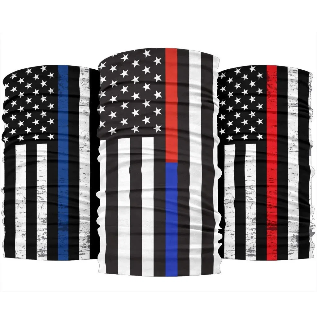 The United States Country National Flag Elastic Tube Neck Gaiter Head Scarf Bandana for Men Women Cycling Motorcycle