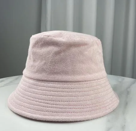 Winter Solid Color Pure Colors Heavy Plush Fabric Colorful Woman Fashion Cap Beach Hat