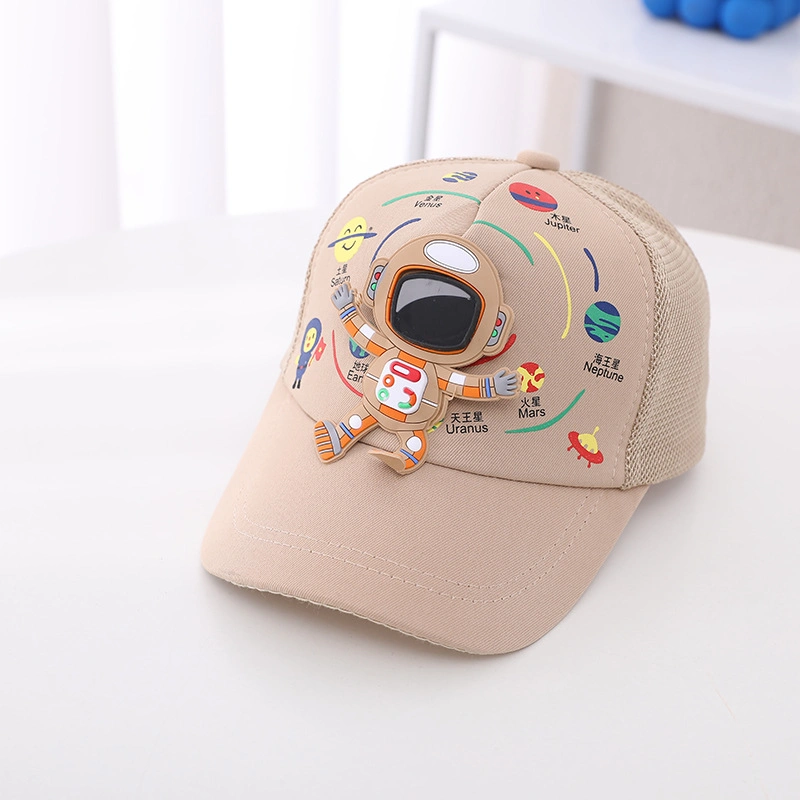 Cosmic Planet Cartoon Print Kid&prime;s Baseball Cap Spring and Summer Cute Cap