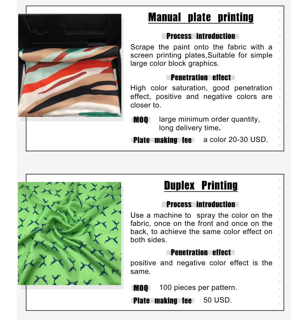 Custom Hand Rolling Hem Women Scarf Single Side Digital Printing 90*86 Cm Pure Silk Scarf
