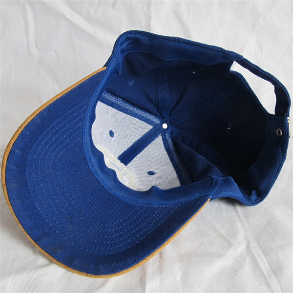 Zp024 Customized Pigskin Brim Men&prime;s Baseball Cap for Promotion