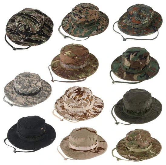 Military Woodland Camouflage Army Solider Cap Hat Caps for Men