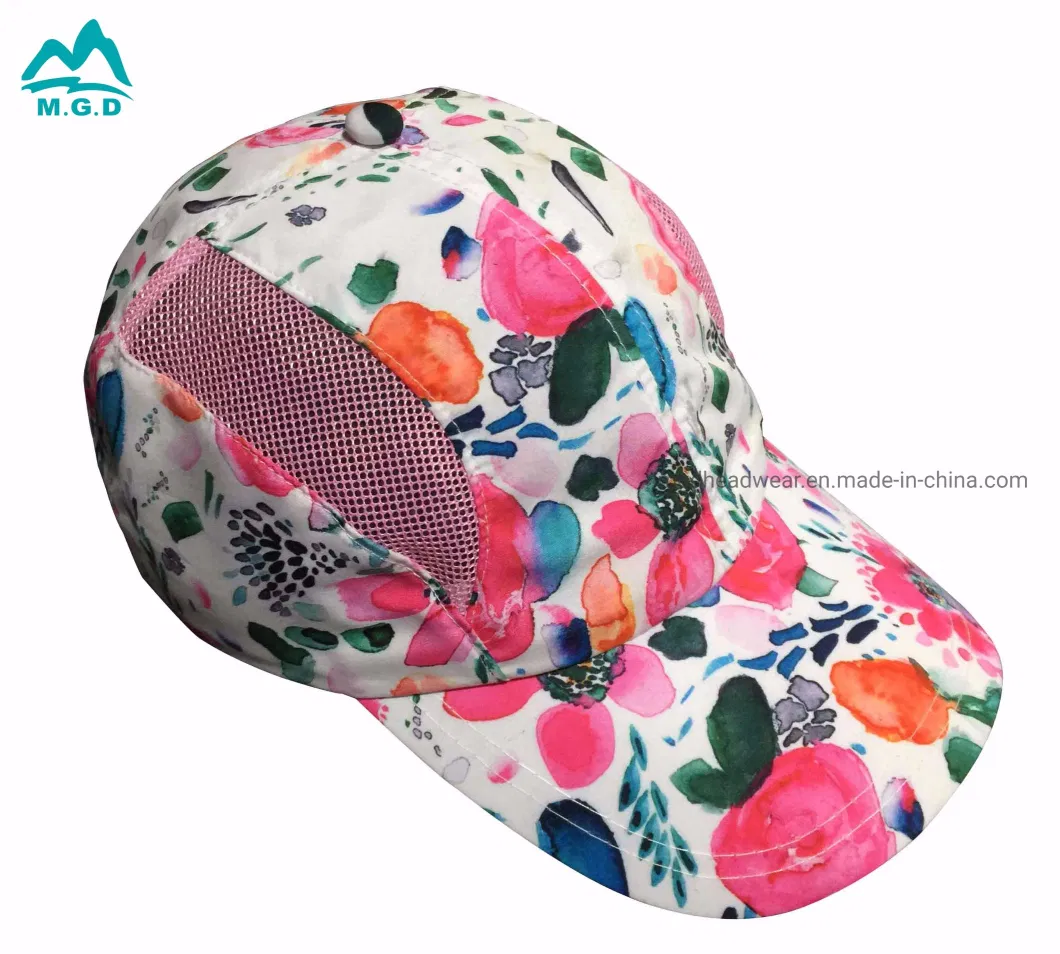 Outdoor Sport Hat Red Hats Custom Sublimation Running Hat Dry Fit Baseball Cap for Women