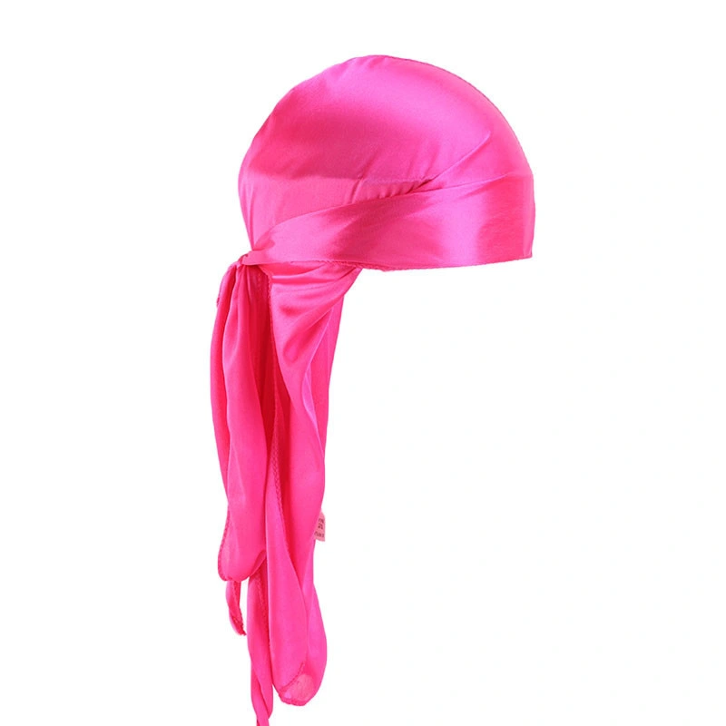 Multi-Color Silk Head Wrap Head Scarf for Men Women