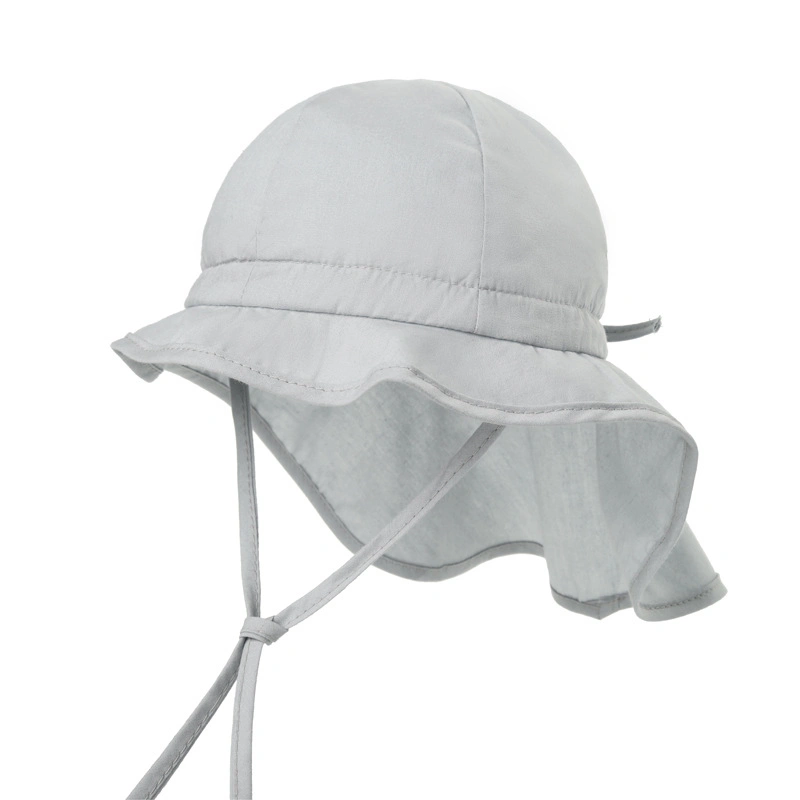 Quick Drying Children&prime;s Fisherman Sunblock Visor Baby Neck Shawl Cape Sun Protection Baseball Cap Bucket Hat