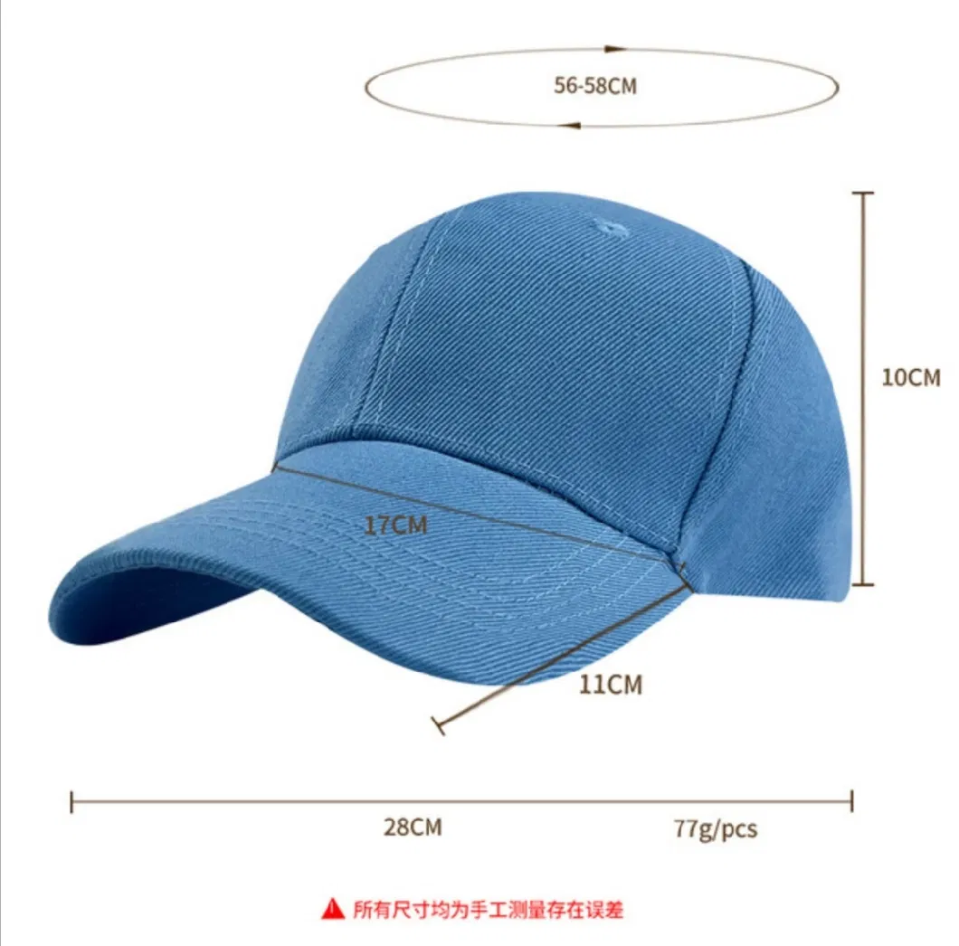 Custom-Made High Quality Fashion Adult Baseball Cap with Embroidery