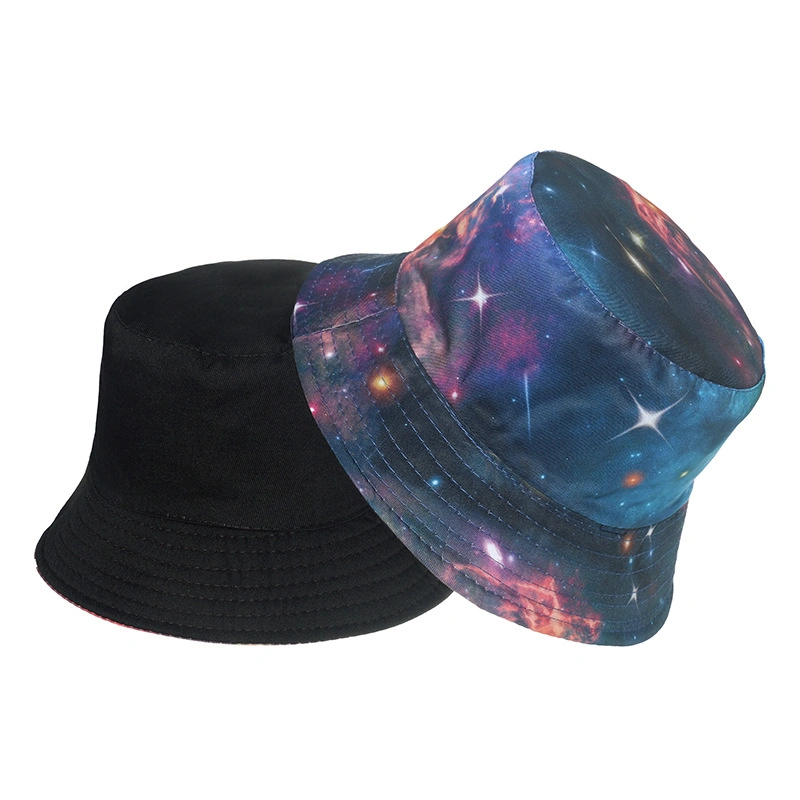 2022 Custom Tie -Dye Polyester Summer Bucket Hats with Your Own Logo