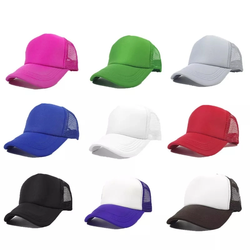 Wholesale Hip Hop Cheap Blank 5 Panel Mesh Baseball Caps