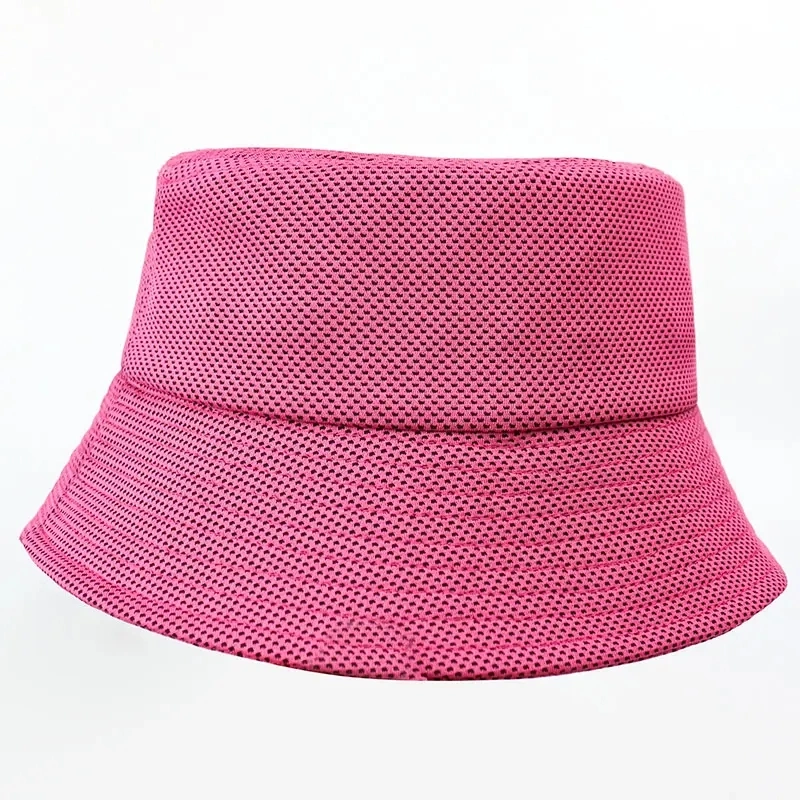 Breathable Fisherman Hat Plain Print Custom Logo Sun Bucket Hat for Women Man