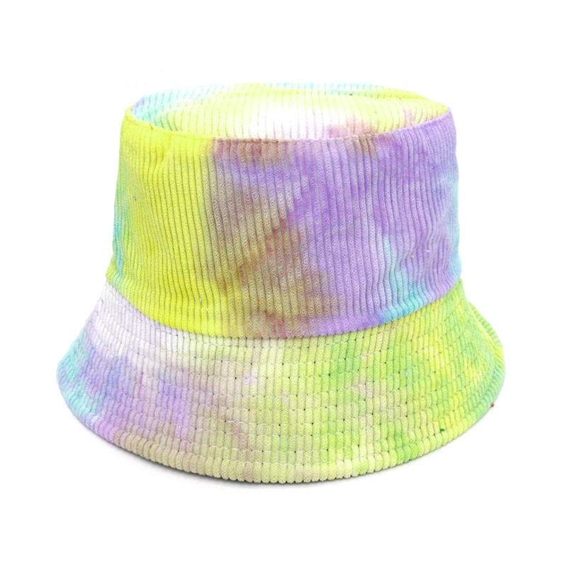 Men&prime; S and Women&prime; S Fashion Outdoor Leisure Tie-Dye Bucket Hat