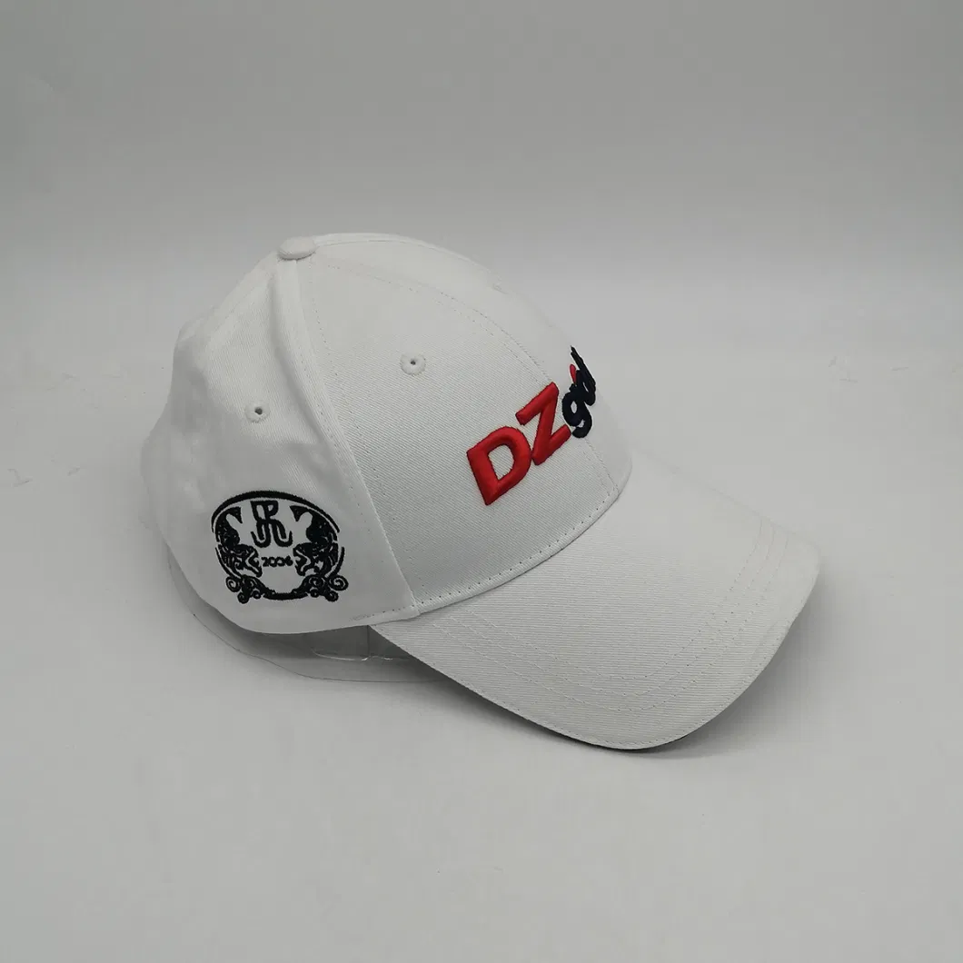 BSCI Factory Custom Design Embroidery 6 Panel Dad Baseball Cap Rope Golf Hat
