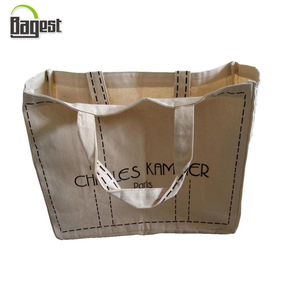 Natural White Custom Printed Cheap Gift Promotional Recycled Organic Canvas Tote Shopping Cotton Bag