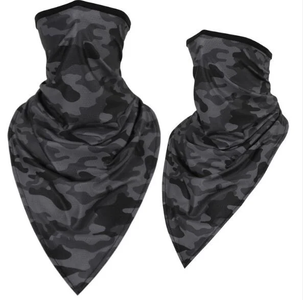 Wholesale Camouflage Bandana with Ear Hook Fashion Adult Proof Wind Seamless Face Scarf