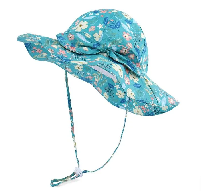 2022 European Spring Summer Children Sunscreen Beach Fisherman Sun Hat