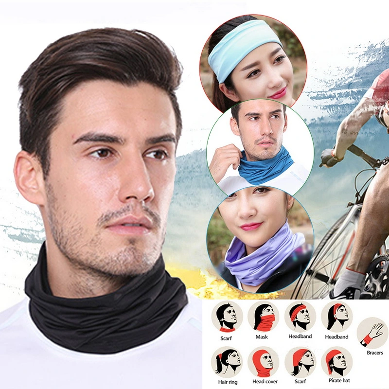 Outdoor Sport Magic Scarf Neck Gaiter Tube Hiking Cycling Head Wrap Bandana