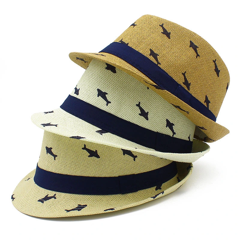 Wholesale Plain Panama Hat Men Lifeguard Straw Hat Professional Beach Guard Sun Paper Straw Hats