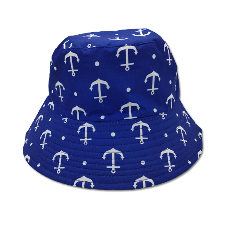 Custom Logo Kids Fisherman Bucket Hat with String