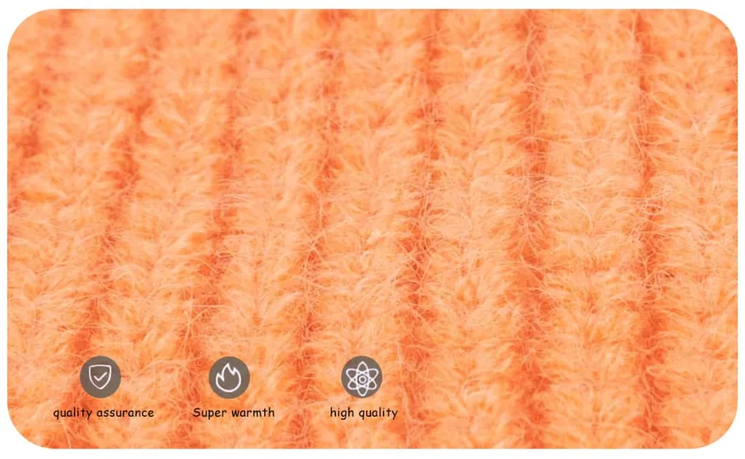 Designer Leather Acrylic Spandex Knit Fisherman Skully Manufacturer Custom Embroidered Logo Beanie Hats