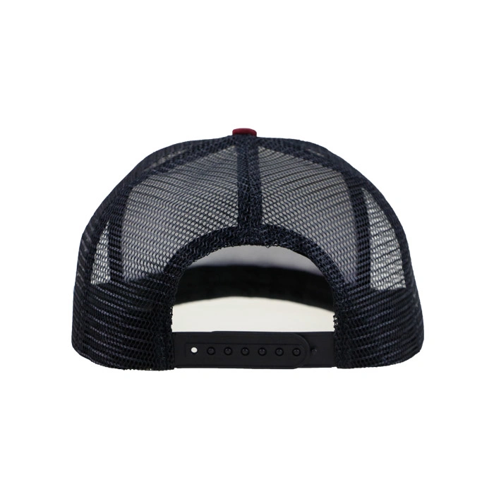 Fashion Design Mesh Basketball Cap High Quality Snapback Caps Cork Denim Leather Patch Trucker Hat Mesh Custom