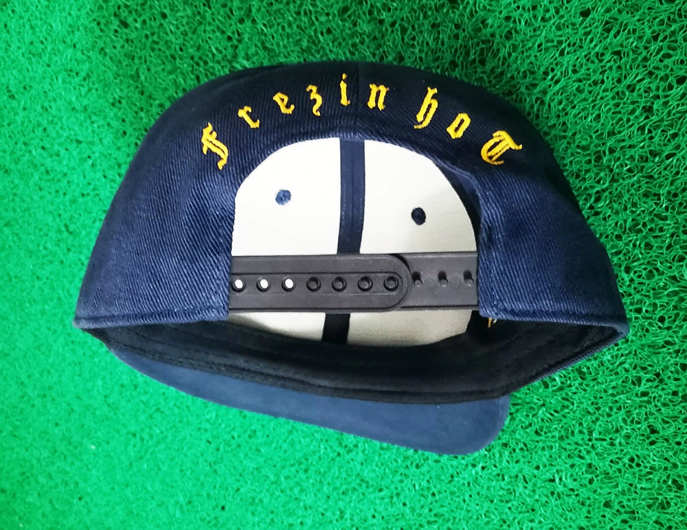 Custom Adjustable Stylishly Cotton Logo Embroidery Snapback Baseball Cap