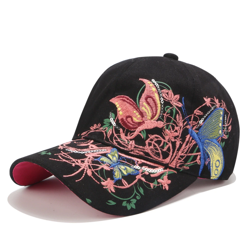 Wholesale Women Embroidered High Quality Cotton Custom Sports Baseball Cap