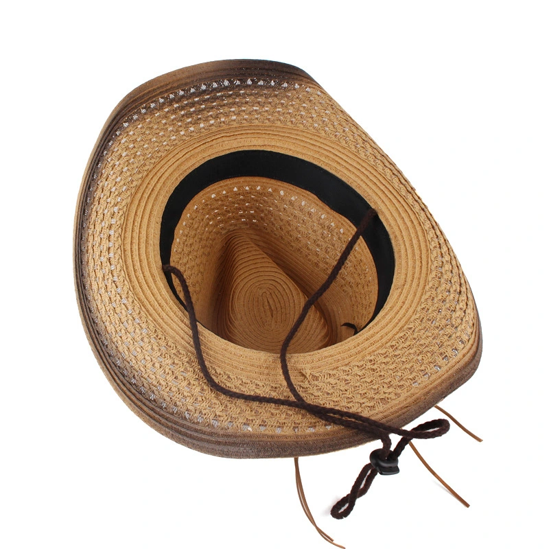 Lady Summer Straw Roll up Hat Women Wide Brim Beach Sun Hats