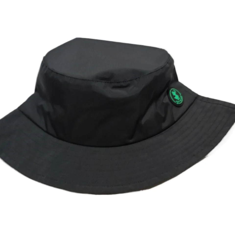 BSCI Custom Logo Men Women High Quality Quick Dry Polyester Waterproof Safari Beach Cap, Fisherman Wide Brim String Bucket Hat