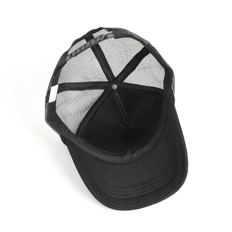 OEM Custom High Quality 5 Panel Adult Fashion Rope Design Foam Mesh Printing Trucker Cap Sublimation Logo Bulk Trucker Hat