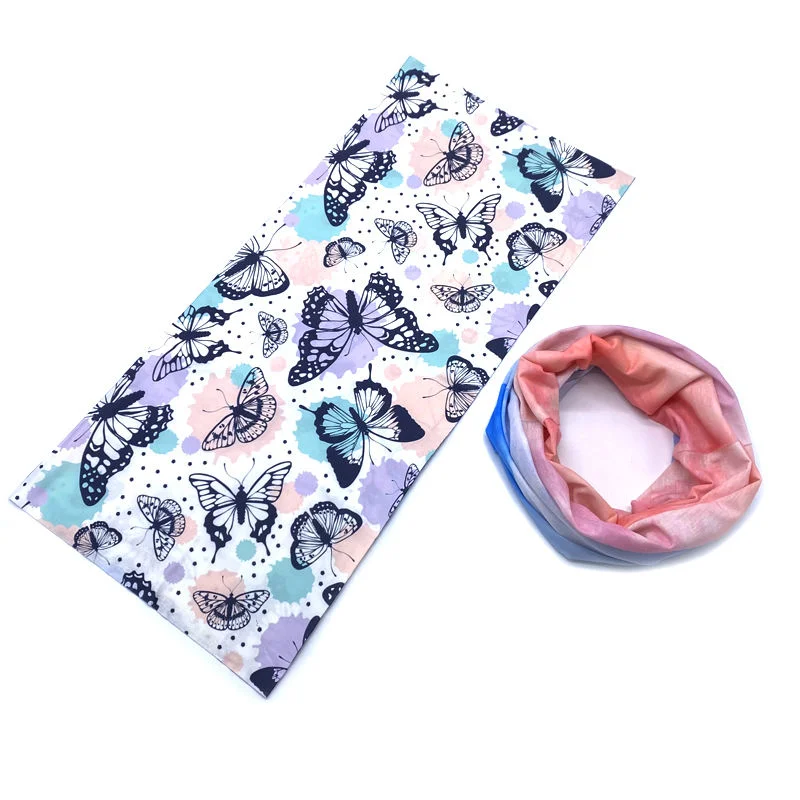 Fashion Hot Sales Skull Custom Bandana Sports Bandana Tube Neck Scarf