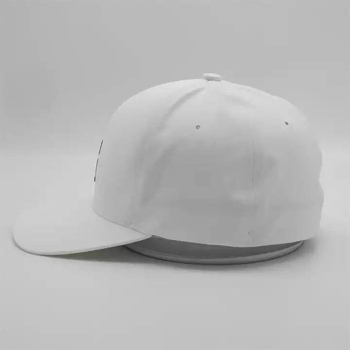 Wholesale Custom Logo High Quality Seamless 6 Panel White Dry Fit Dad Gorras Flex Fitted Baseball Hat Closed Back Sport Seamless Cap