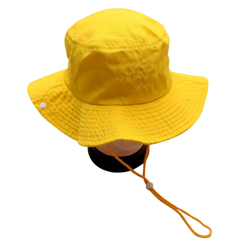 Wholesale Custom Outdoor Bucket Hat with String