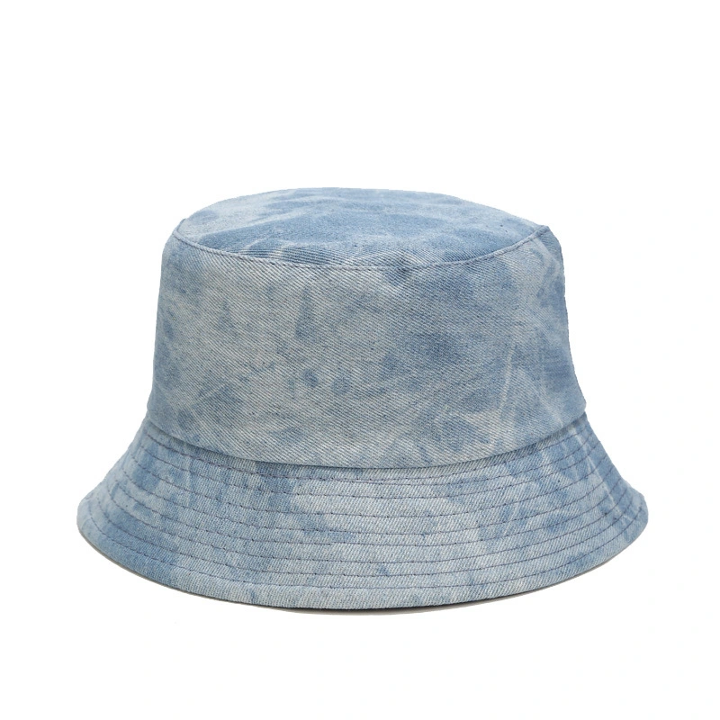 Wholesale Unisex Outdoor Adjustable Washed Customization Foldable Fisherman Bucket Hats