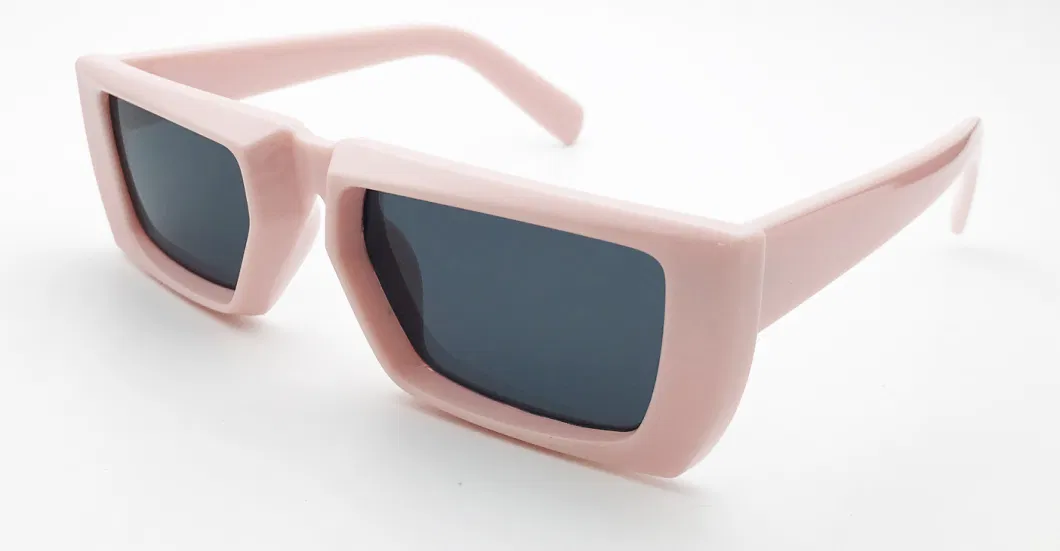 Ouyuan Wholesale Big Size Square Fashion Plastic Sunglasses