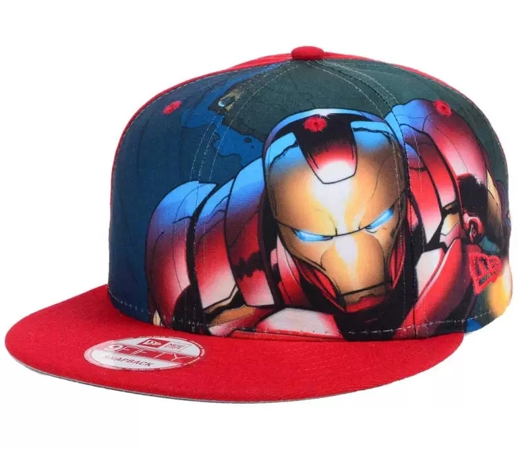 Sublimation Printing Cotton Snapback Hat Flat Peak Hip Hop Baseball Cap