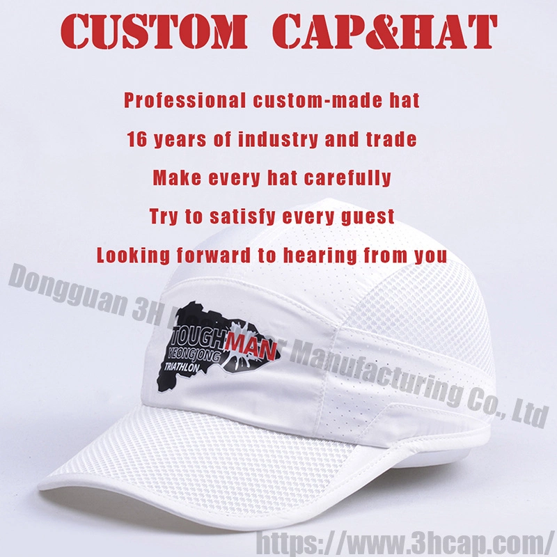 3hcap High Quality Men Women Breathable Printing Logo Cycling Baseball Gorras Custom Sport Hats Caps