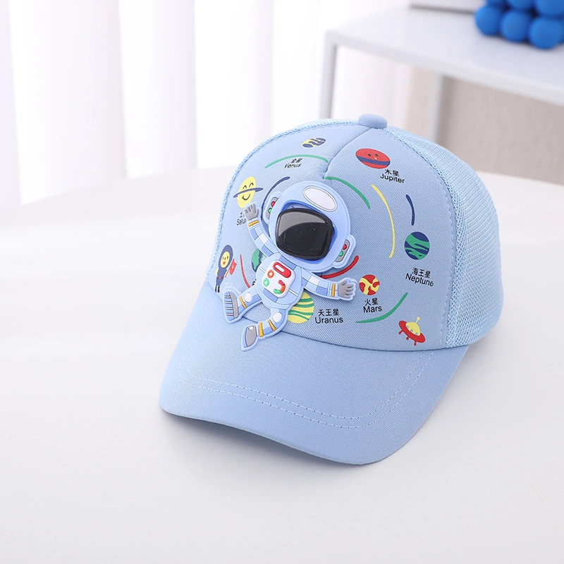 Cosmic Planet Cartoon Print Kid&prime;s Baseball Cap Spring and Summer Cute Cap