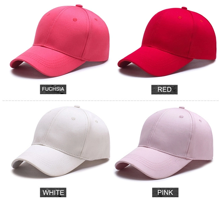 Wholesale Custom Logo High Quality Cotton Sports Hats Baseball Cap