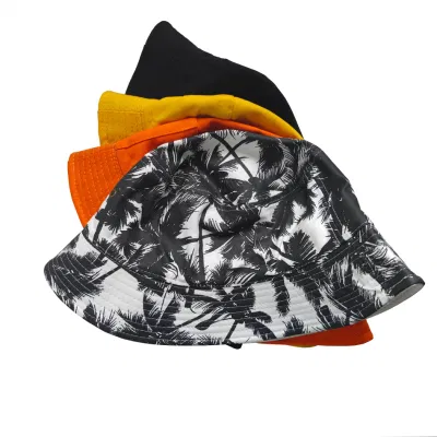Secchio per pesca all&prime;ingrosso con logo, NV Solid Color Light Board pure Cotton Basin Hat