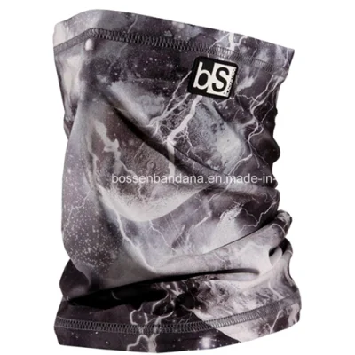 Stampa personalizzata OEM Camouflage Spandex poliestere Multi funzione antivento faccia Maschera Sport Balaclava Produttore