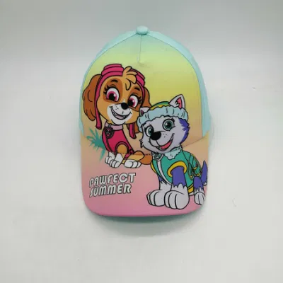Cappellino da baseball per bambini con 5 pannelli in poliestere e cotone con stampa personalizzata Cappelli sportivi Fashion Hat promozione personalizzata Cappelli bambini