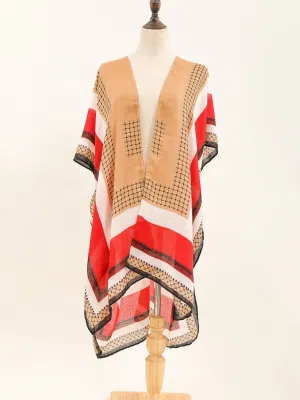 Loose Kimonos Estate Chiffon Cardigan casual copri la stola