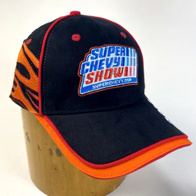 Stampa di ricamo Badge di plastica Car Racing Hat SnapBack Cotton Donne Cappellino da baseball uomo con chiusura regolabile UNISEX