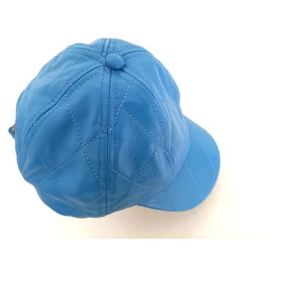 Cappelli da baseball in pelle Pescatore PU Beret Caps Bucket Trucker Sheepskin